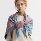 Vierecktuch - Happy Vibes